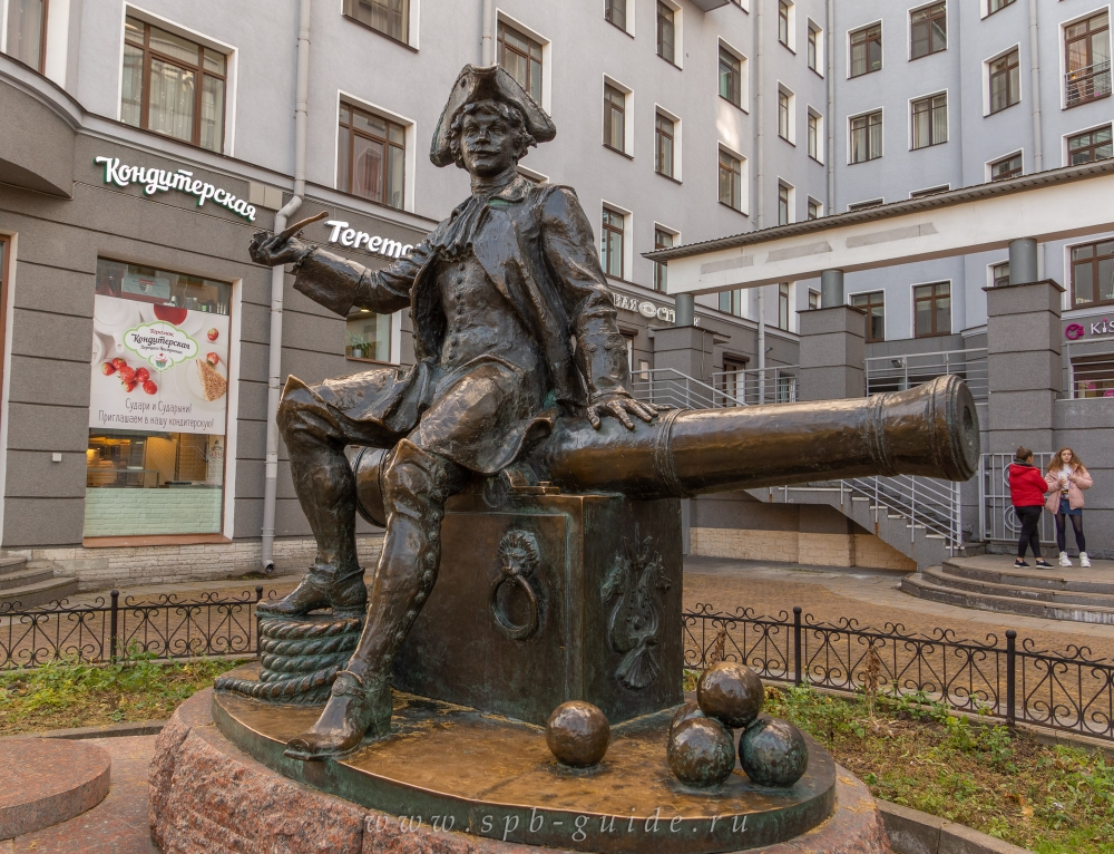 Памятник Василию Корчмину на Васильевском острове, СПб